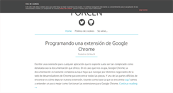Desktop Screenshot of forcen.com
